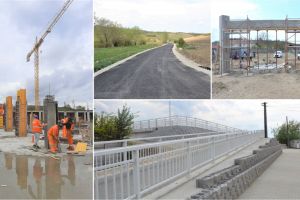 FOTO| La Blaj viaţa merge înainte: Primarul Gheorghe Rotar anunţă că toate lucrările de investiţii sunt ÎN GRAFIC
