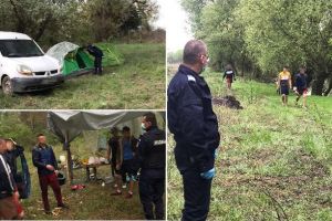 FOTO, VIDEO| Petrecerea de 1 Mai a unor tineri din Ciumbrud, oprită de jandarmi. S-au ales cu amenzi şi avertismente