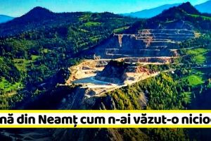 O zonă din Neamţ, aşa cum n-ai văzut-o niciodată (FOTO)