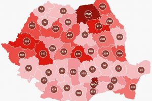 Bistriţa-Năsăud a depăşit pragul de 200 de cazuri de Covid-19 confirmate. Printre cele 16 noi, 5 cadre medicale şi o infirmieră