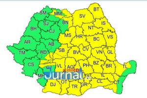 ULTIMĂ ORĂ: Meteorologii anunţă două zile de ploi şi vijelii