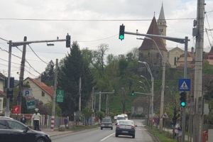Sighişoara: Fără accidente la ”zebrele” cu semaforizare de tip ”Undă verde”!