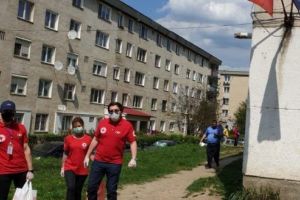 Crucea Roşie Română, campanie umanitară în Sighişoara
