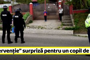 Surpriza pe care poliţiştii din Neamţ i-au făcut-o unui copil de 9 ani (FOTO)