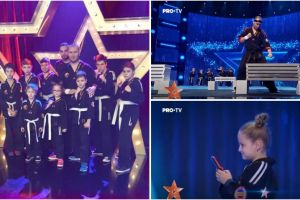 Patru de Da“ la Romanii au talent“ pentru luptatorii de la Tae Chun Do Constanta! Zinat Rahravan, micuta cu codite, a fost adorabila (galerie foto + video)