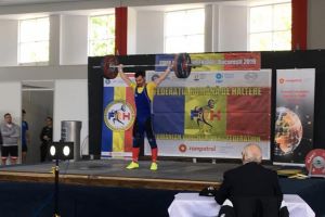 A schimbat dresul de concurs cu uniforma: Halterofilul constantean Alexandru Rosu, la datorie alaturi de colegii din Politia Romana