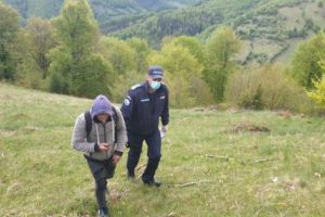 PE DRUM, S-A ÎNTÂLNIT CU O HAITĂ DE LUPI