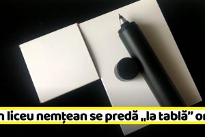 Experienţa de predare „la tablă” online la un liceu din Piatra-Neamţ (FOTO)