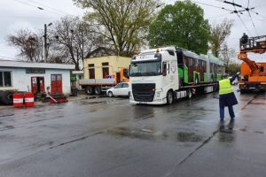 Primul troleibuz Solaris a ajuns la Braşov