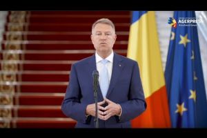 Video Iohannis: Începând din 15 mai vom intra în stare de alertă
