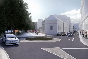 Încep lucrările de transformare a străzii Libertăţii din Oradea în arteră pietonală (FOTO)