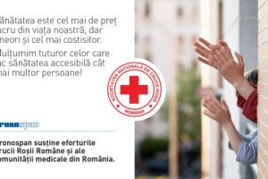 Kronospan susţine eforturile comunităţii medicale în lupta cu COVID-19
