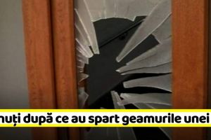 NEAMȚ: Doi tineri reţinuţi după ce au spart geamurile unei locuinţe