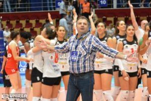 FOTO: Volei Alba Blaj, doi ani de la performanţa fantastică din Champions League: medaliile de argint în grandioasa competiţie continentală