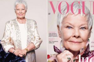 Revista Vogue a pus-o pe actriţa Judi Dench, 85 de ani, pe copertă (VIDEO)
