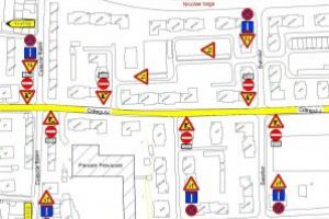 Încă o porţiune din strada Crângului se închide pentru lucrări de renovare