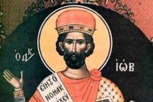 În 6 mai, creştinii ortodocşi îl pomenesc pe Sfântul şi Dreptul Iov