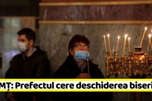 Prefectul de Neamţ cere redeschiderea bisericilor, cimitirelor şi târgurilor