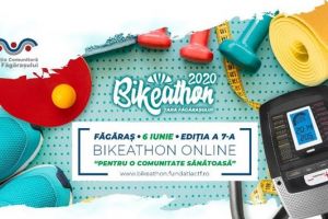 „Bikeathon 2020”, cea mai mare cursă caritabilă de biciclete din Ţara Făgăraşului, în online