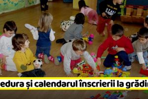 Procedura şi calendarul înscrierii în învăţământul preşcolar pentru anul şcolar 2020-2021