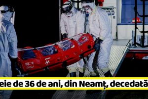 Coronavirus: Femeie de 36 de ani, din Neamţ, decedată