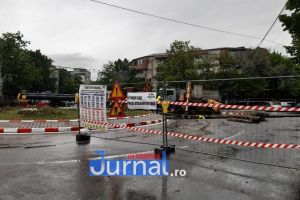 Giratoriul aflat la intersecţia străzilor Bucegi şi Brăilei, zona „Gerald”, va fi blocat până la mijlocul lunii mai!