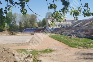 Semne de întrebare cu privire la termenul de finalizare al stadionului Eugen Popescu