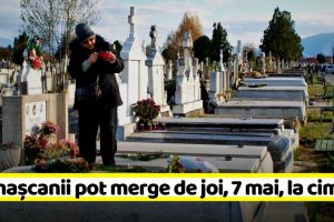 NEAMȚ: Romaşcanii pot merge de joi, 7 mai, la cimitir