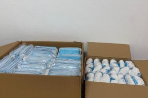 Măştile chirurgicale confiscate la Sibiu vor fi repartize în întregul judeţ