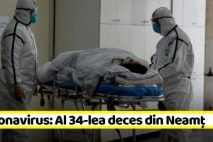 Coronavirus: Al 34-lea deces din Neamţ. 864 în ţară