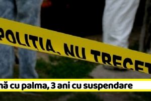 NEAMȚ: A ucis cu o palmă un bărbat. A fost condamnat la 3 ani cu suspendare