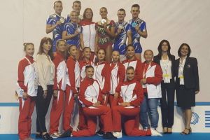 Seniorii au cucerit aurul: Medalii pentru sportivii CS Farul Constanta la Europenele de gimnastica aerobica