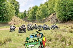 Virus à la Brusturi: Curse cu ATV-uri prin comună, având protagonişti apropiaţi ai primăriţei