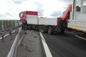 Accident pe A2!