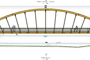 La Sângeorz-Băi încep lucrările de construcţie a unei pasarele pietonale