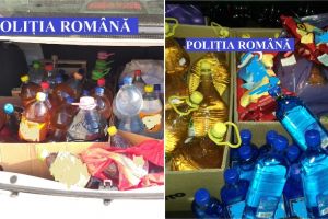 FOTO| Amenzi de peste 40.000 lei în urma controalelor poliţiştilor, în zona Munţilor Apuseni. Au fost confiscate produse expirate, lemne şi ţigări de contrabandă