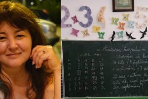 VIDEO O învăţătoare din Sibiu s-a dus la şcoală şi a făcut lecţia la tablă – „Am plâns singură în clasă, de emoţie”