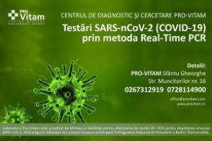 La Centrul Medical Pro-Vitam Sfântu Gheorghe s-au prelucrat peste 2.400 de teste pentru depistarea noului coronavirus.