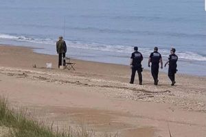 In plina pandemie de coronavirus: Politisti, pe urma unui pescar. De ce supriza au avut parte cand au ajuns langa el (galerie foto)