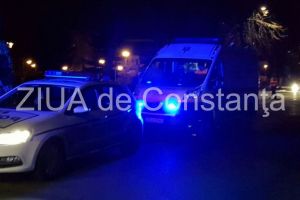 Acccident rutier cu victima incarcerata la iesire din Medgidia 