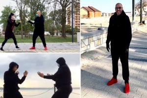 Constanta. Kempo in familie Samir Regep, antrenamente alaturi de sotie si fiu. Antrenorul, schimbare fizica radicala! (galerie foto + video)