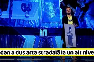 Bogdan, un tânăr din Târgu-Neamţ, a dus arta stradală la un alt nivel în cadrul emisiunii Românii au Talent (VIDEO)