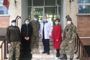 Col. Keresztes, comandantul Spitalului Militar Braşov, şi-a încheiat misiunea la Focşani