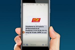Poşta Română anunţă clienţii prin SMS la sosirea coletelor din China