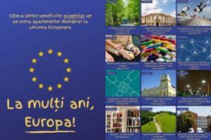 Ziua Europei: Ce beneficii au locuitorii din Aiud de pe urma apartenenţei la Uniunea Europeană
