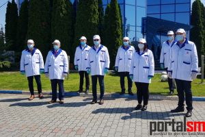 FOTO. Ministrul Agriculturii în vizită la Unicarm, în judeţul Satu Mare