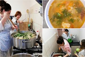 FOTO. Voluntarii O Masă Caldă rămân pe poziţii! Sute de mese calde pentru cei nevoiaşi