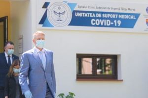 Klaus Iohannis, la Târgu Mureş: ”Epidemia nu se arată a fi în retragere!”