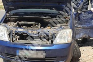 Accident la I. L. Caragiale. Au fost implicate două autoturisme