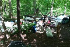 ”CIVILIZAȚIE”. Adăpost insalubru demolat din zona Platoului Corneşti! FOTO